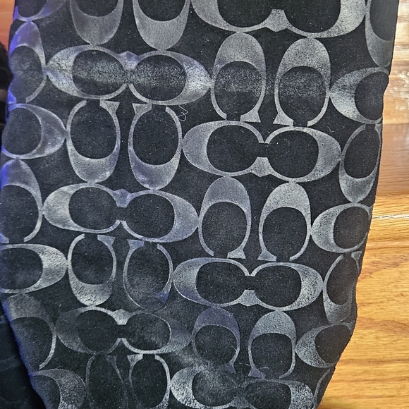 Coach Black Patterned Boots - Picture 6 of 6